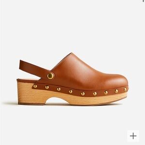 J. Crew Convertible leather clogs